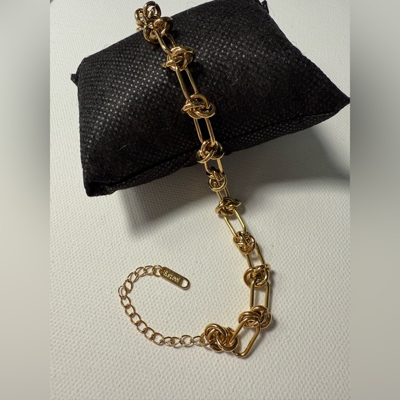 Anthropologie Gold Chain Necklace - Picture 5 of 6